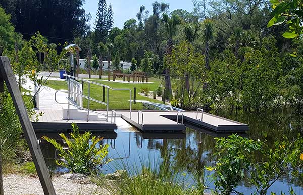 New ADA Dock- Sarasota County Florida